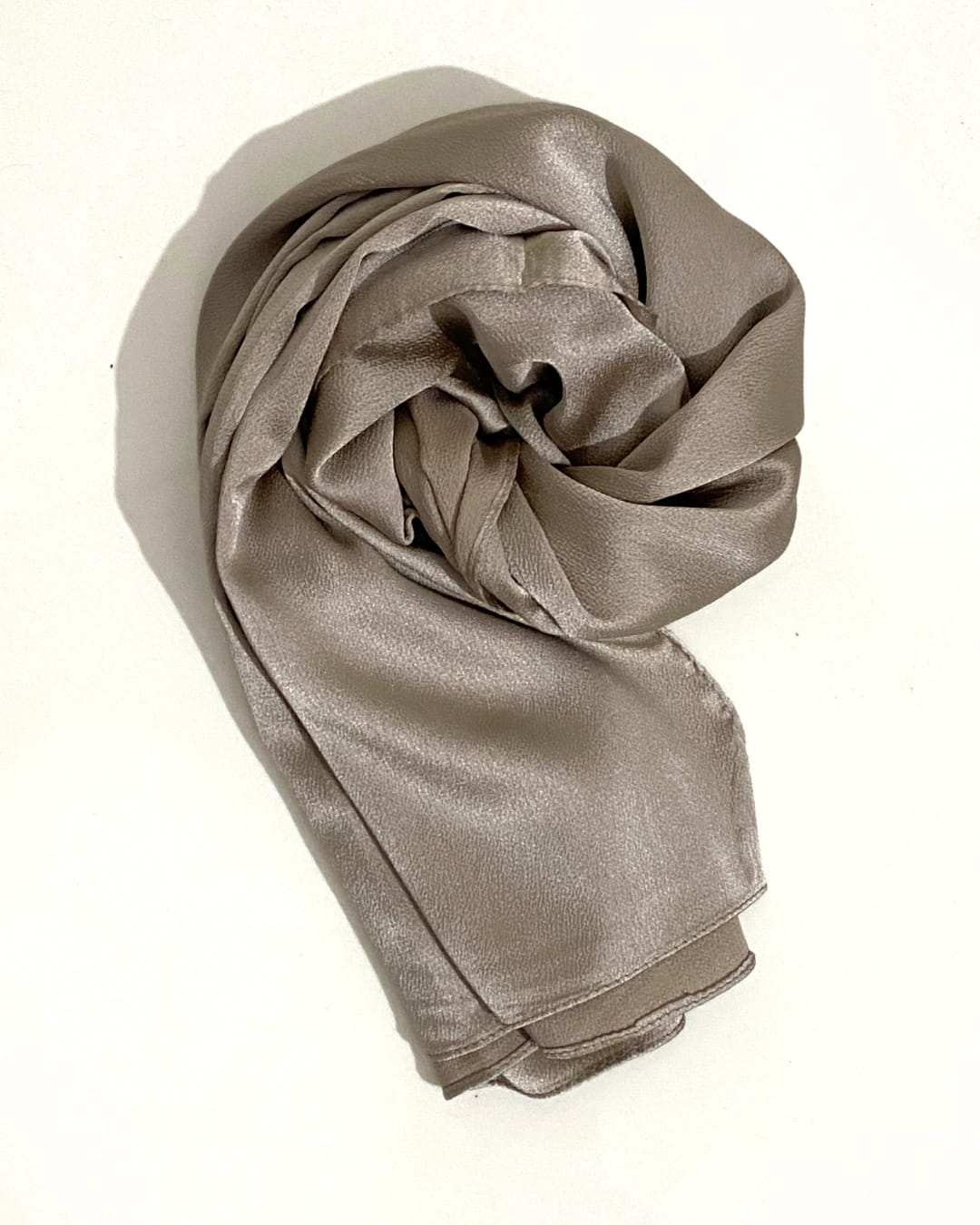 bubble satin hijab