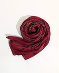 beads shimmer organza hijab