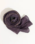 beads shimmer organza hijab
