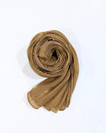 beads shimmer organza hijab