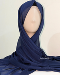 shimmer georgette hijabs
