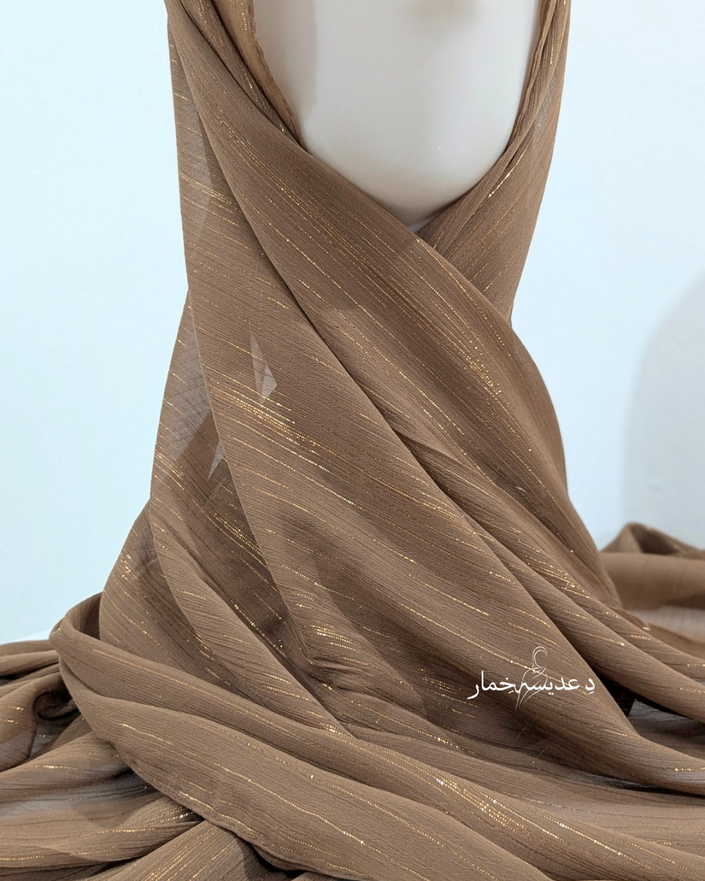 shimmer georgette hijabs