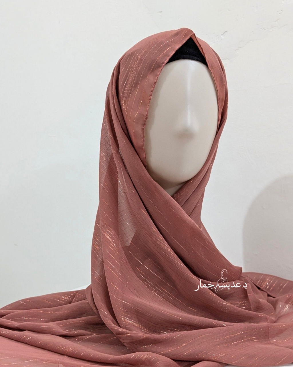 shimmer georgette hijabs