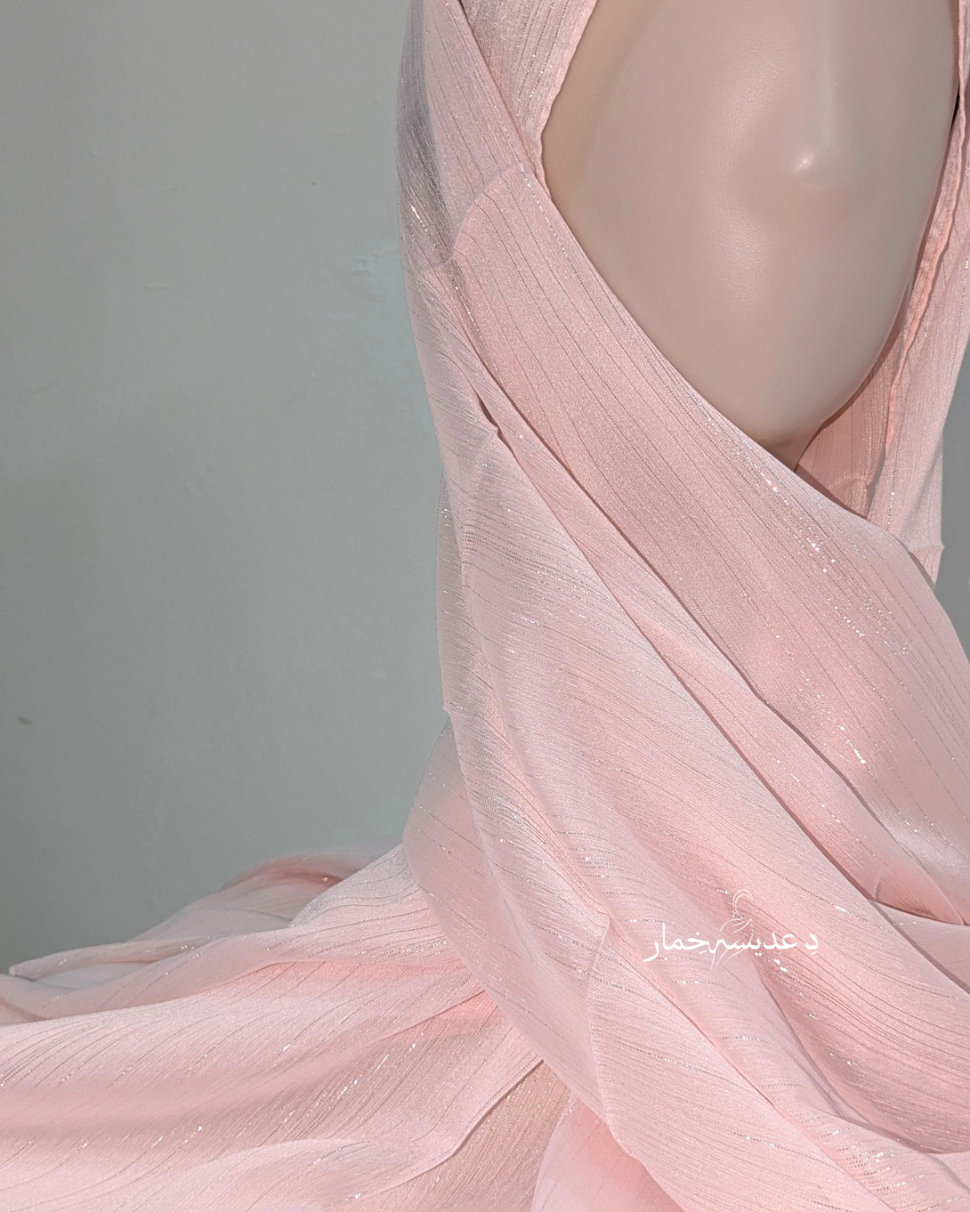 shimmer georgette hijabs